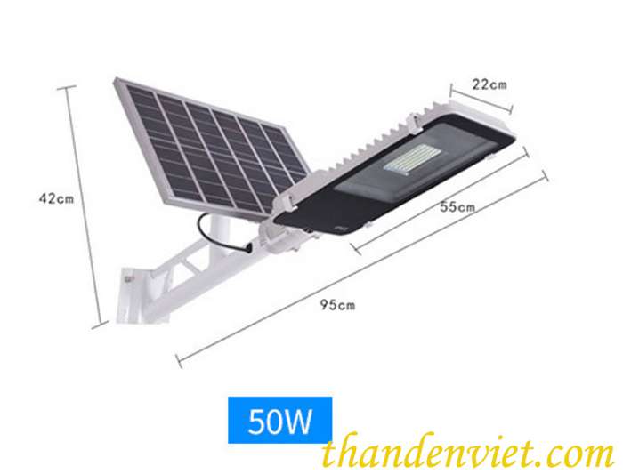 Đèn đường năng lượng mặt trời NK0014 50W